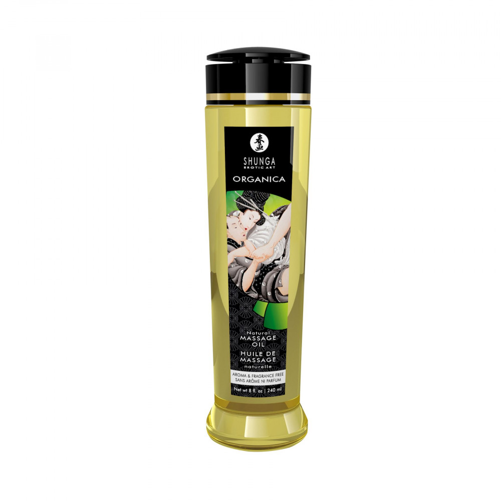 Массажные масла - Органическое массажное масло Shunga ORGANICA – Natural (240 мл) с витамином Е