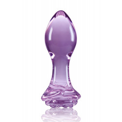 Стеклянная пробка NS Novelties CRYSTAL ROSE PURPLE