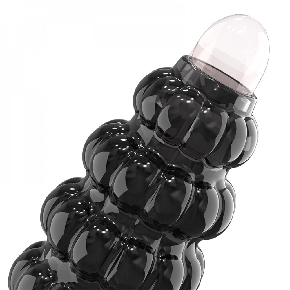 - Стимулююча насадка Meleon - Dominate Beads Locking Sleeve, PS-16 9