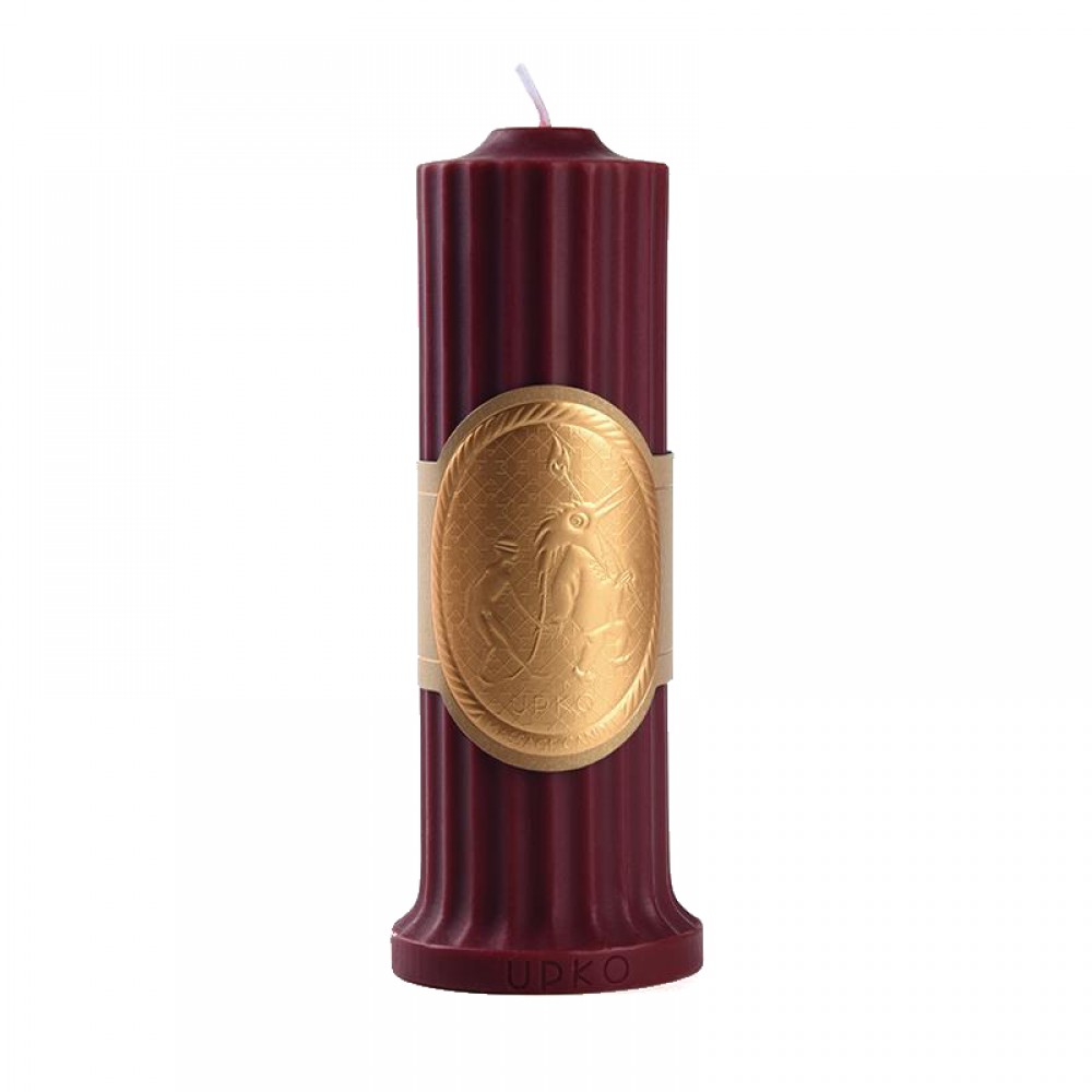 Лубриканты - Свеча низкотемпературная красная Low temperature wax candle 150г