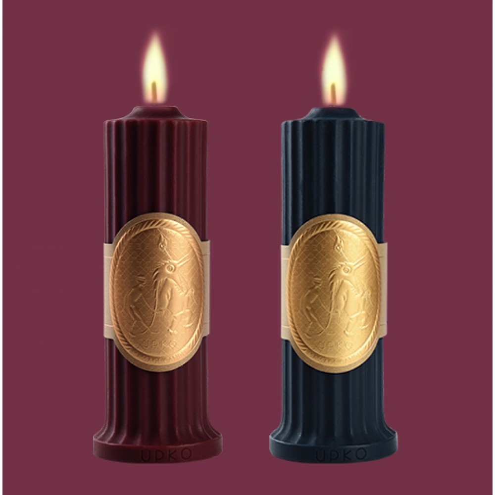 Лубриканты - Свеча низкотемпературная красная Low temperature wax candle 150г 3