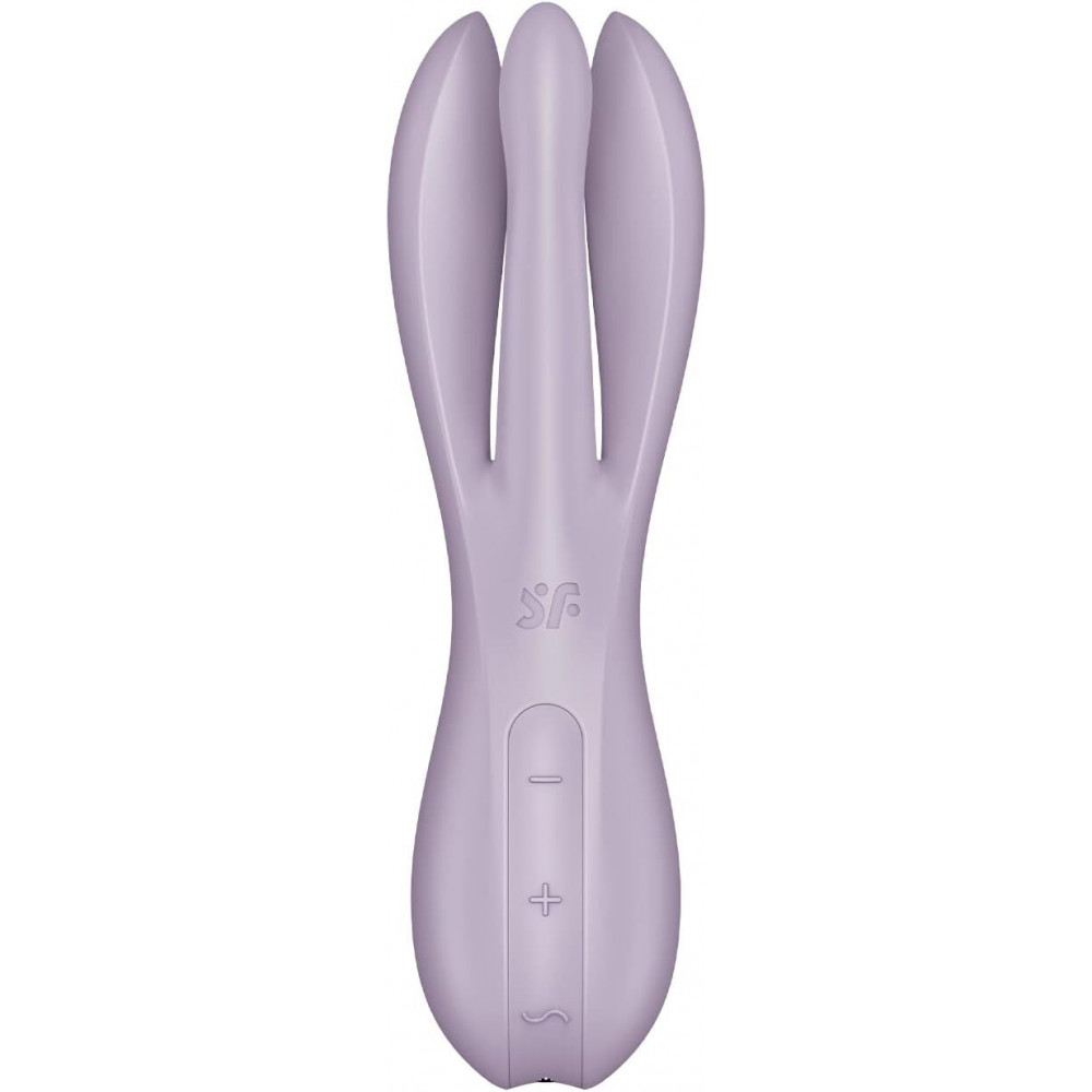 Клиторальный вибратор - Клиторальный вибратор Satisfyer Threesome 2 Violet 1