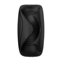 Мастурбатор с вибрацией Manwan SUB.ONE Infinite Black