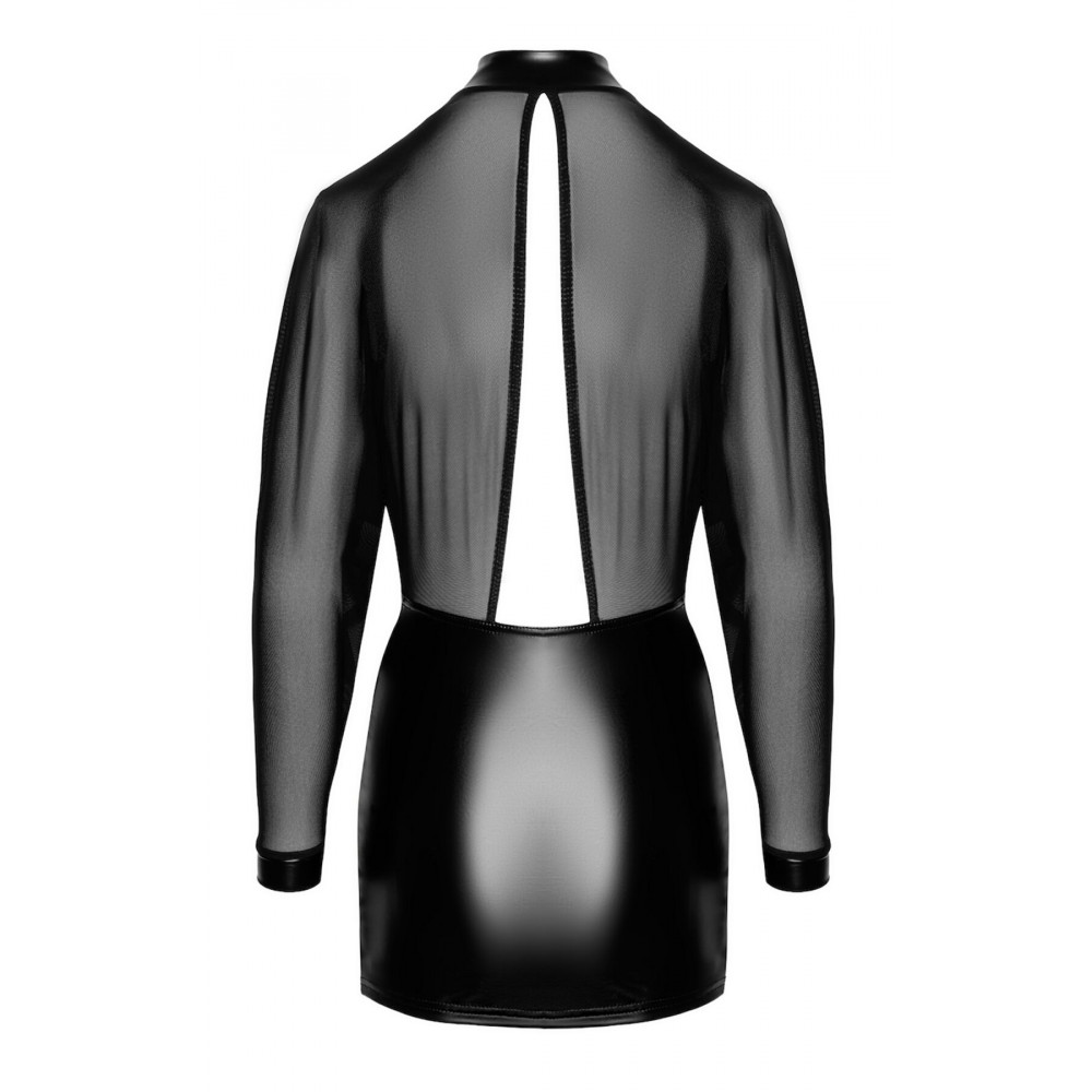 Різне - Сукня Noir Handmade F348 Powerwetlook and tulle dress - XL 5