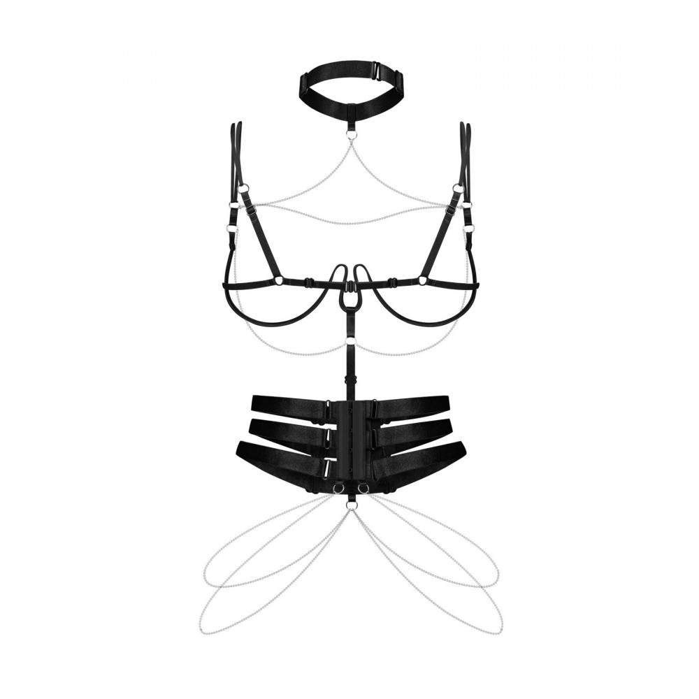 Різне - Портупея Obsessive Premisis Black harness S/M/L 2