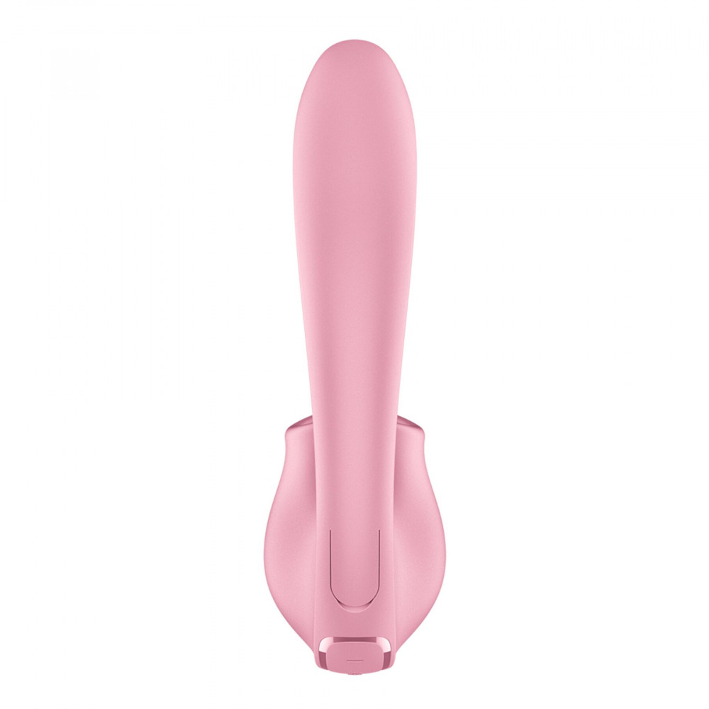 Вибратор-кролик - Вагинально-клиторальный вибратор Satisfyer Tongue Genius с язычком 3