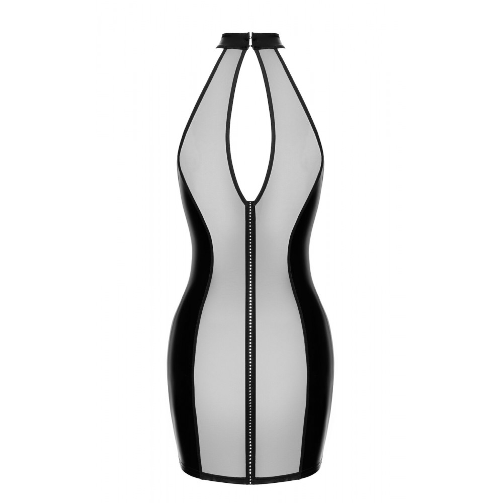  - Сукня Noir Handmade F370 Luxuria Crystal Sheer Mini Dress L 6