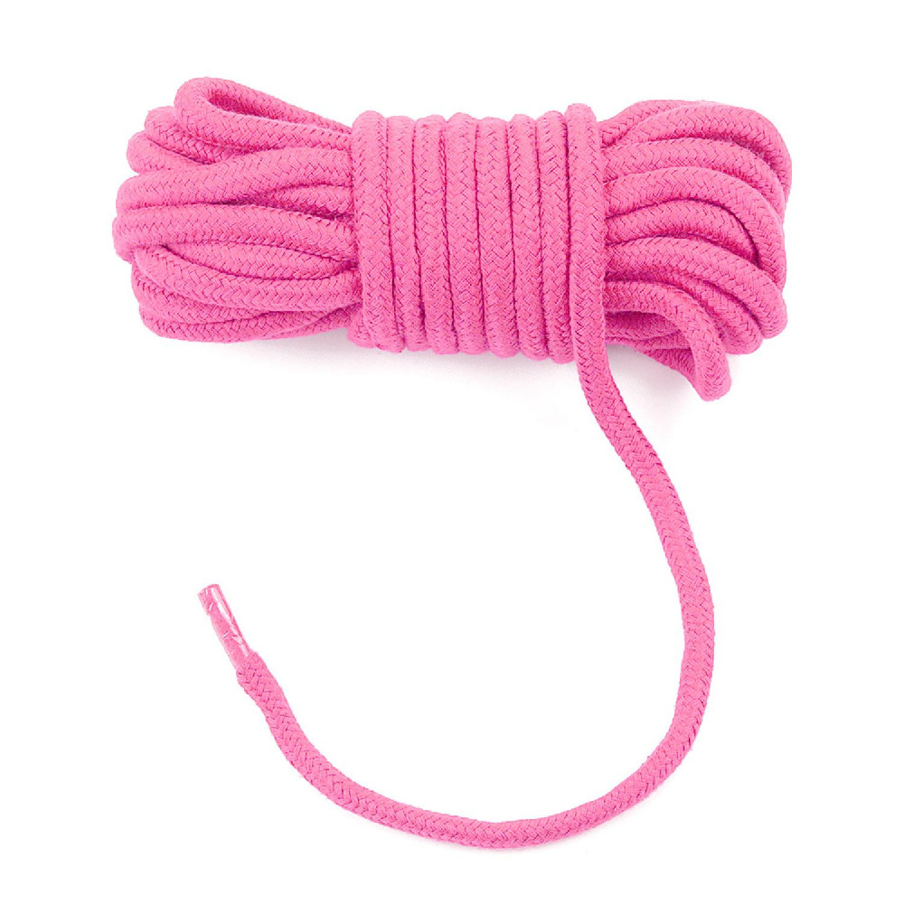  - Мотузка для бондажа 5M PINK, SKN-C080 ( 5 метрів ) 1