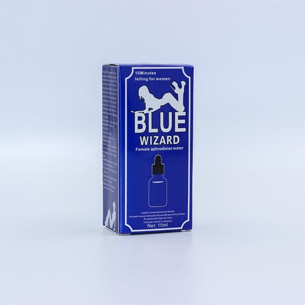 Возбуждающие средства - Возбуждающие капли для женщин Blue Wizard, 15 мл 3