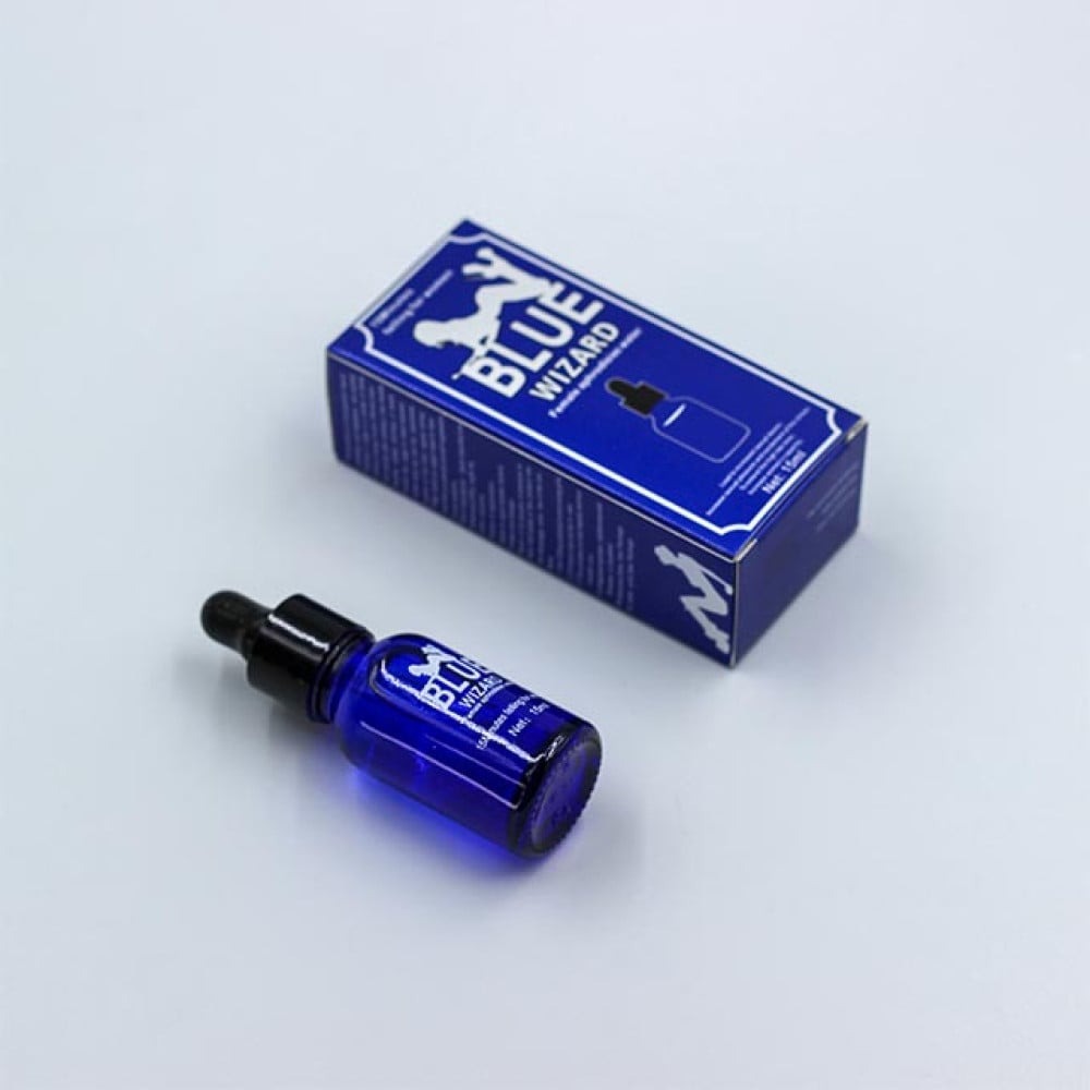 Возбуждающие средства - Возбуждающие капли для женщин Blue Wizard, 15 мл 2
