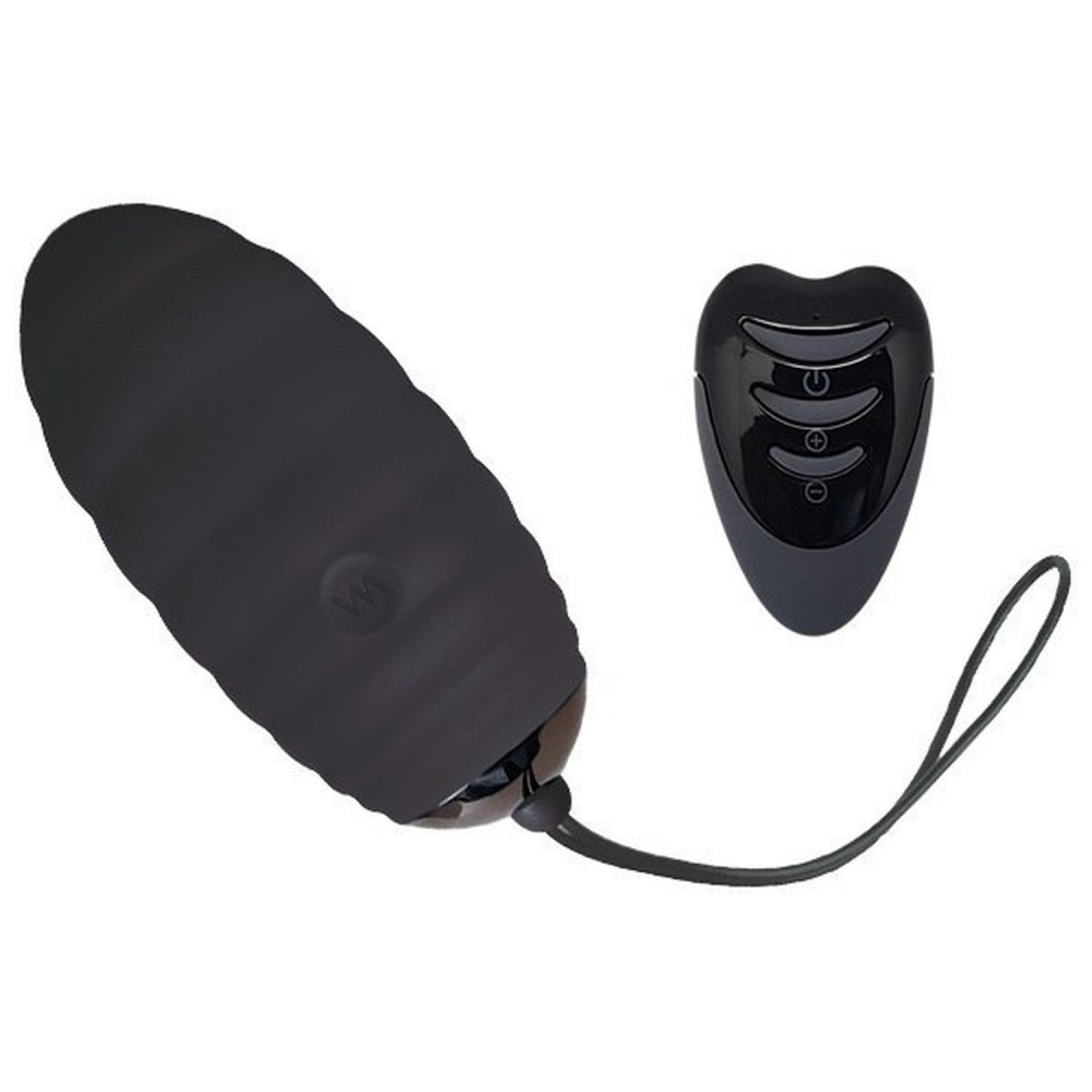 Разное - Виброяйцо Adrien Lastic Ocean Breeze 2.0 с пультом управления, черное