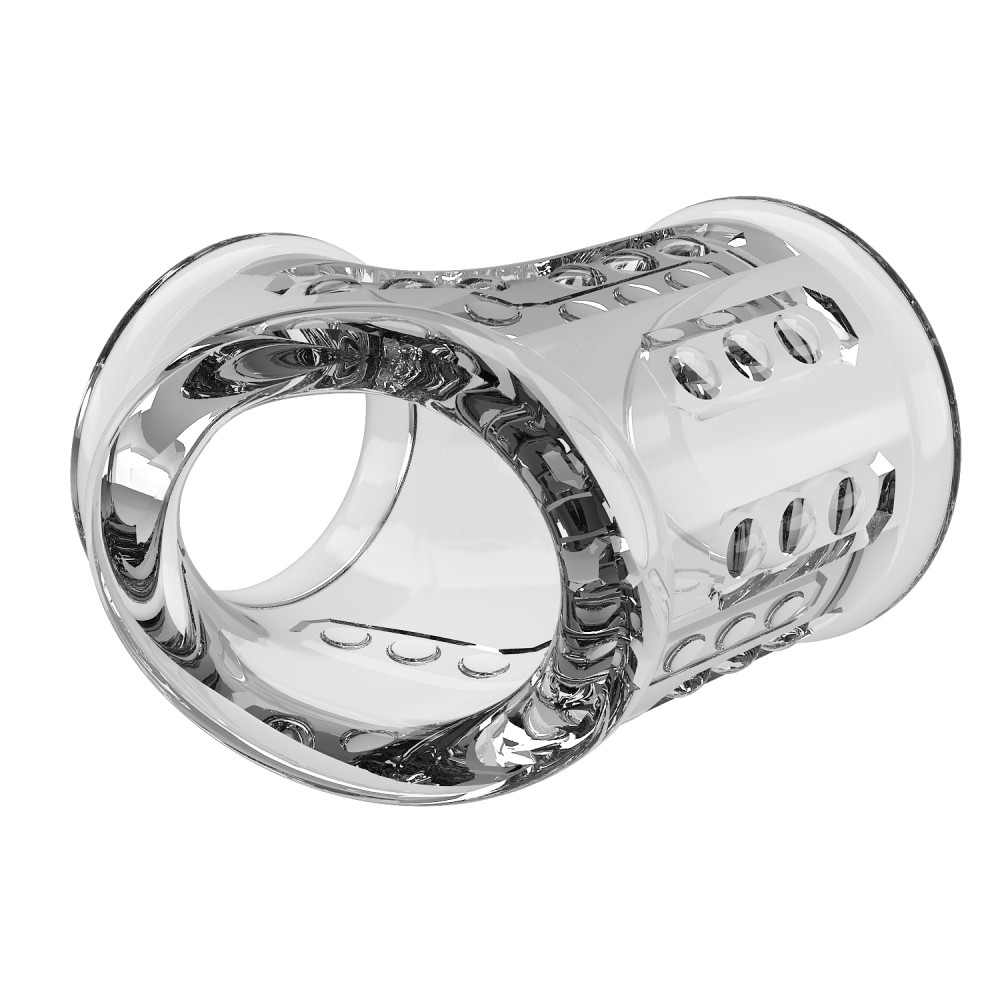  - Стимулирующая насадка на пенис Pretty Love - Penis Sleeve Clear, BI-026266M 5