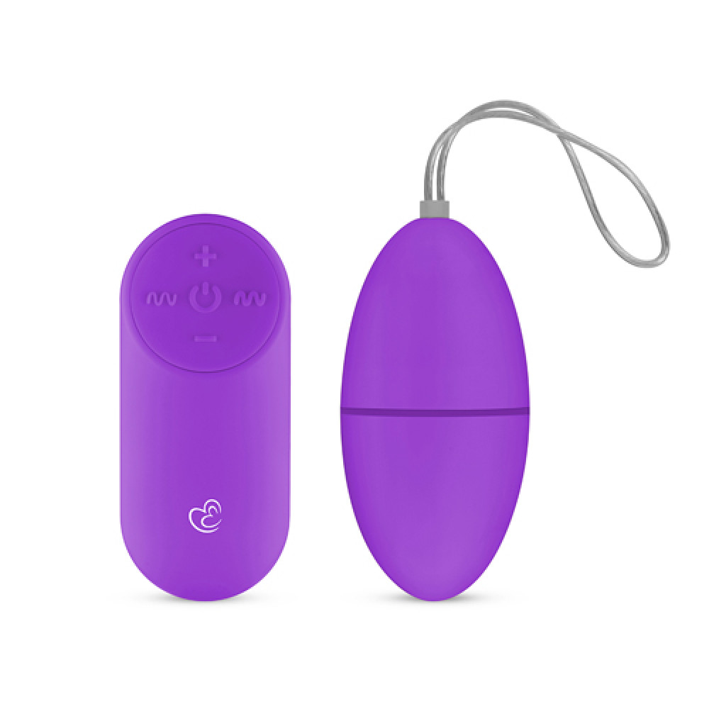 Вагинальные шарики - Виброяйцо с пультом Easytoys Remote Control Vibrating Egg, фиолетовое
