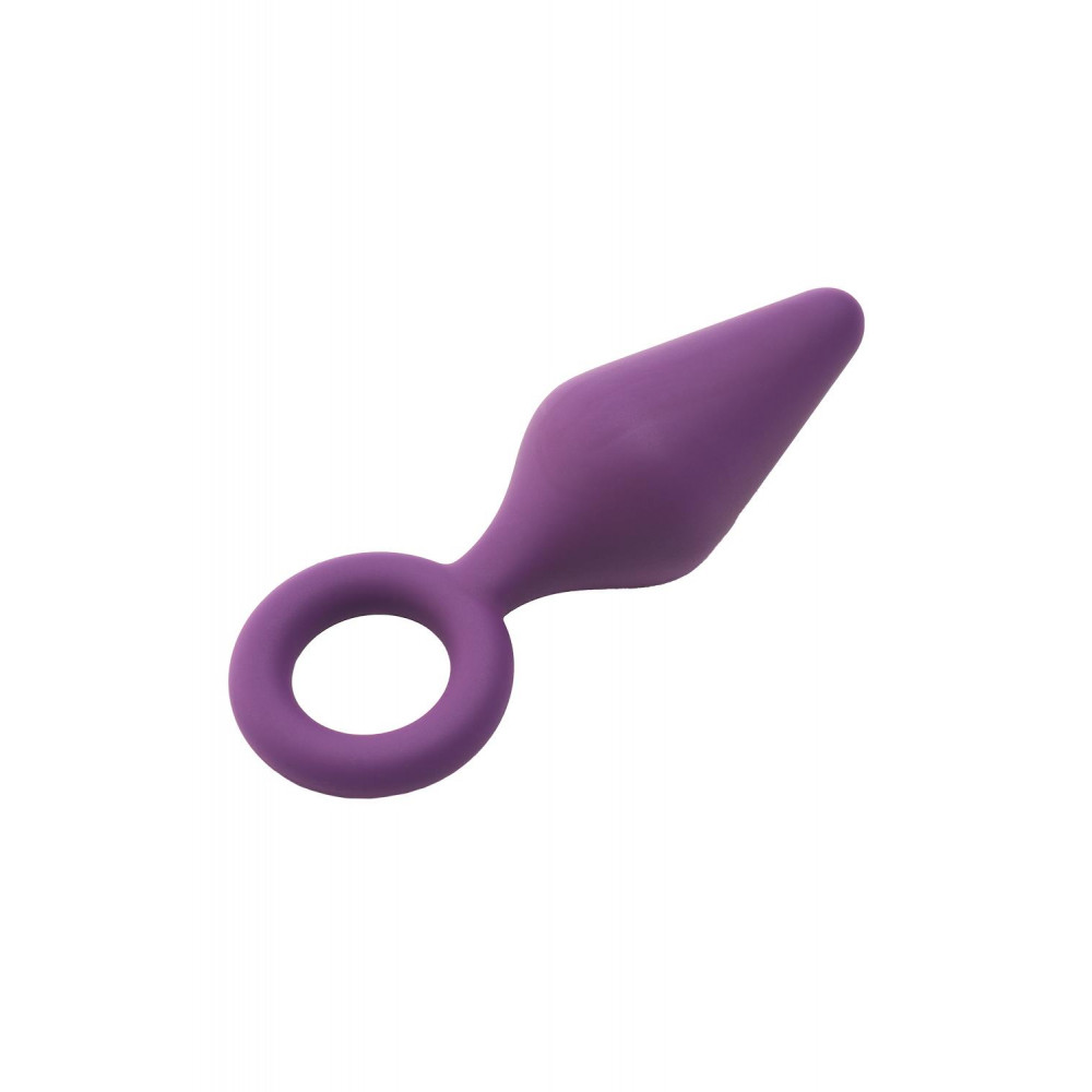 Анальные игрушки - Анальная пробка Dream Toys FLIRTS PULL PLUG MEDIUM PURPLE 2