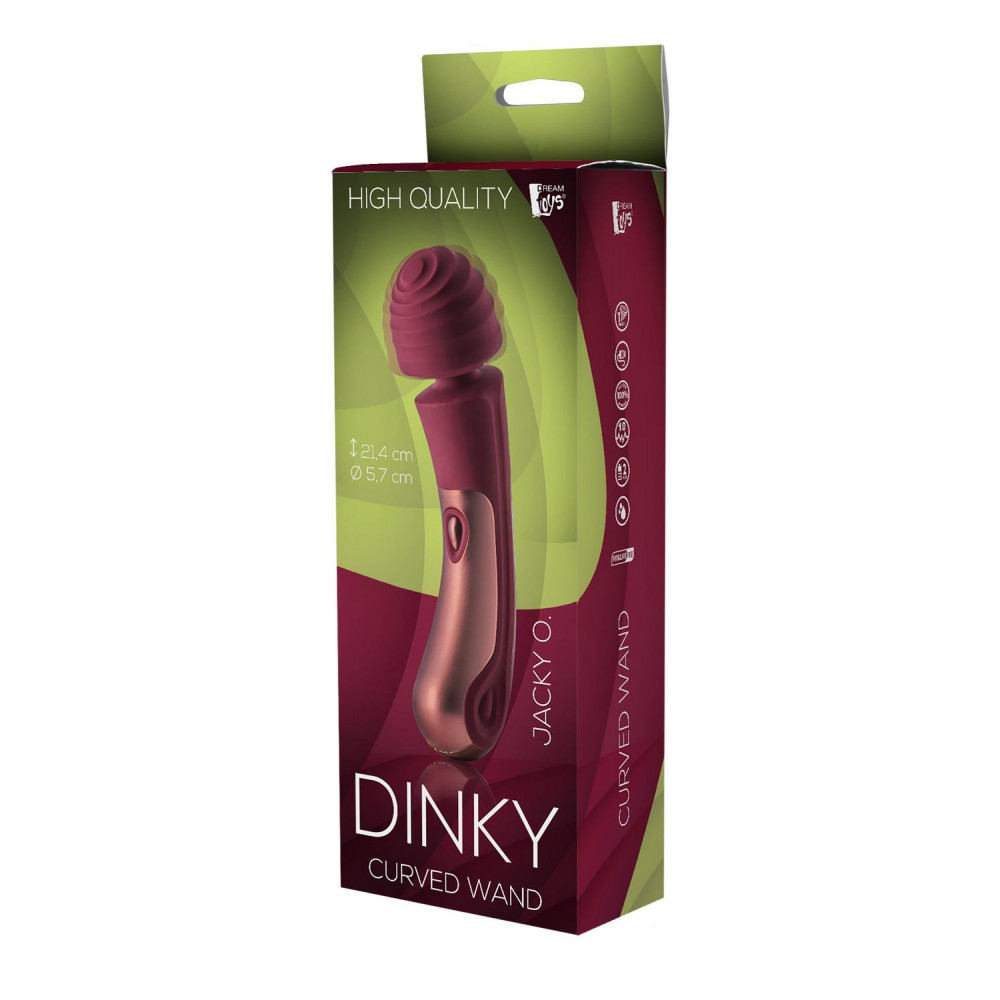 Секс игрушки - Вибратор микрофон Dream Toys DINKY CURVED WAND JACKY 0 3