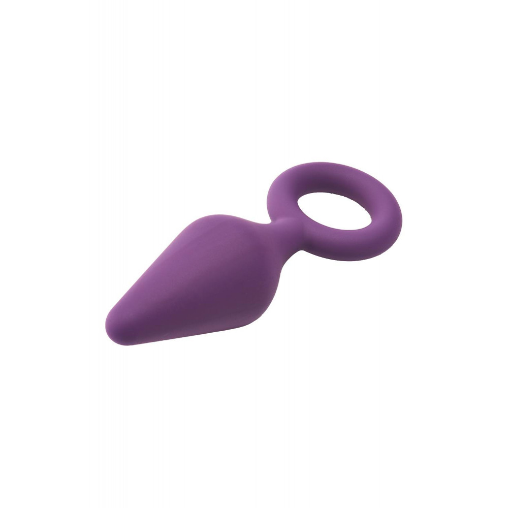 Анальные игрушки - Анальная пробка Dream Toys FLIRTS PULL PLUG MEDIUM PURPLE 1