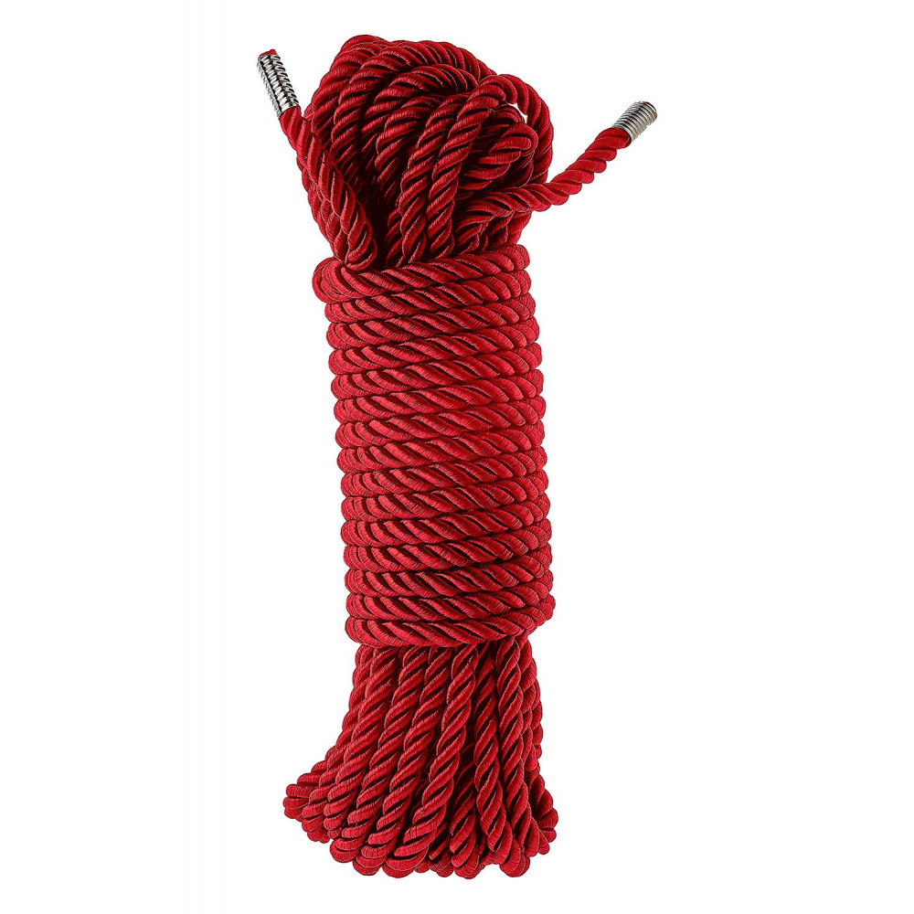 БДСМ игрушки - Веревка для бондажа BLAZE DELUXE BONDAGE ROPE 10M RED 1