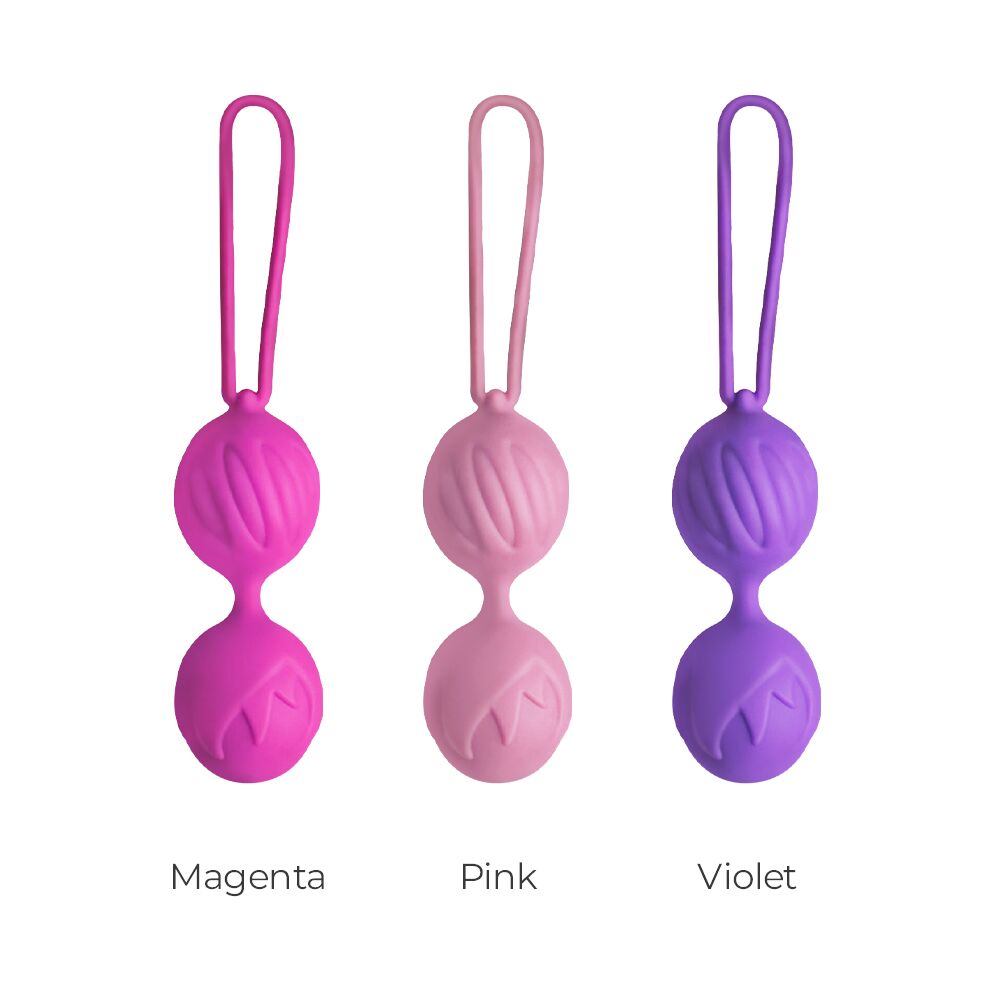Вагинальные шарики - Вагинальные шарики Adrien Lastic Geisha Lastic Balls Mini Violet (S), диаметр 3,4см, масса 85г 1