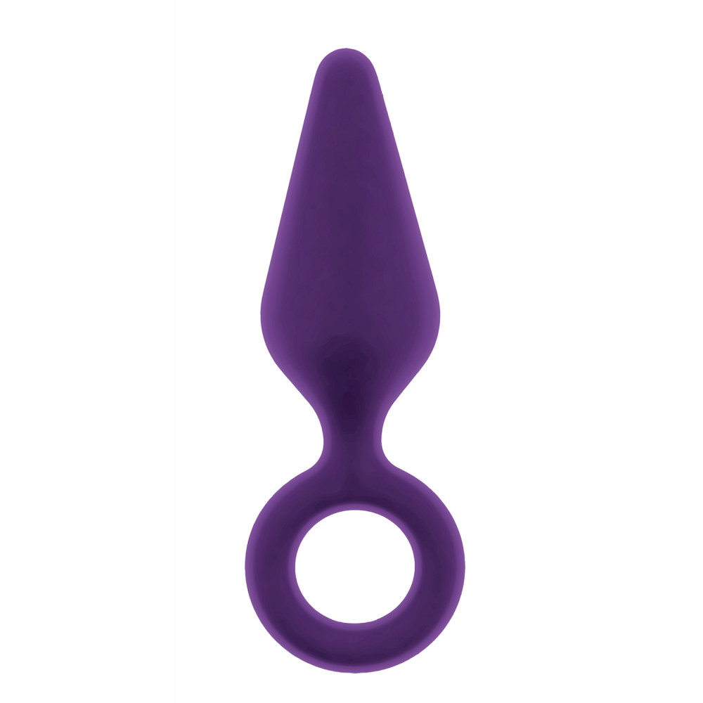 Анальные игрушки - Анальная пробка Dream Toys FLIRTS PULL PLUG MEDIUM PURPLE