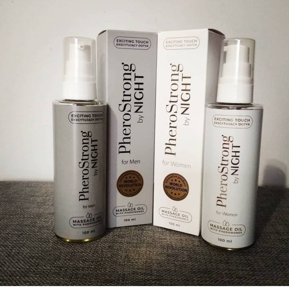 Різне - Духи чоловічі з феромонами Pherostrong by Night для чоловіків 1 мл 4