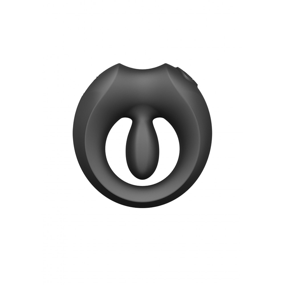 Ерекційні кільця з вібрацією - Ерекційне віброкільце Zalo Apis в кейсі, з додатком, чорне, 6,3 × 3,2 см 4