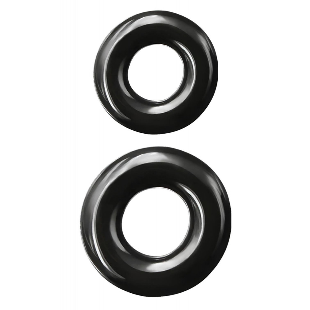 Разное - Эрекционные кольца NS Novelties Renegade черные 1