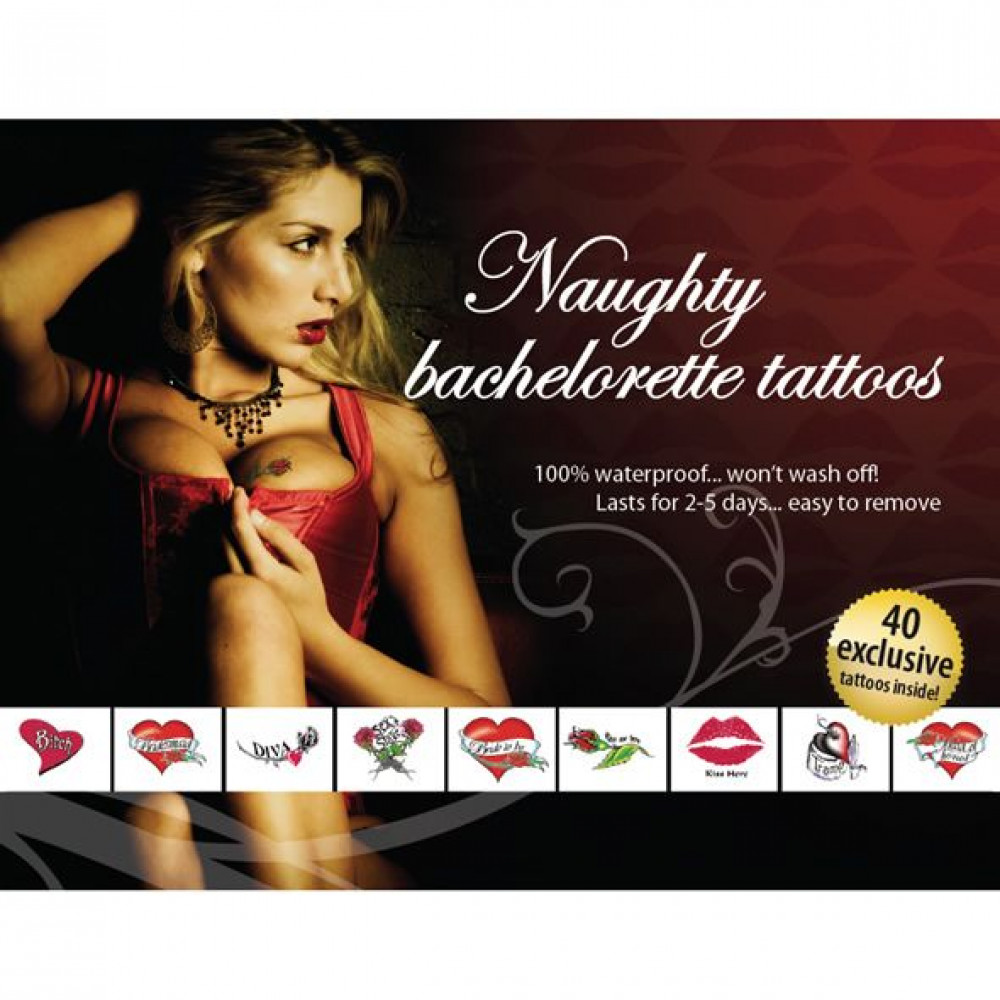 Интимные украшения - Tattoo Set - Naughty Bachelorette