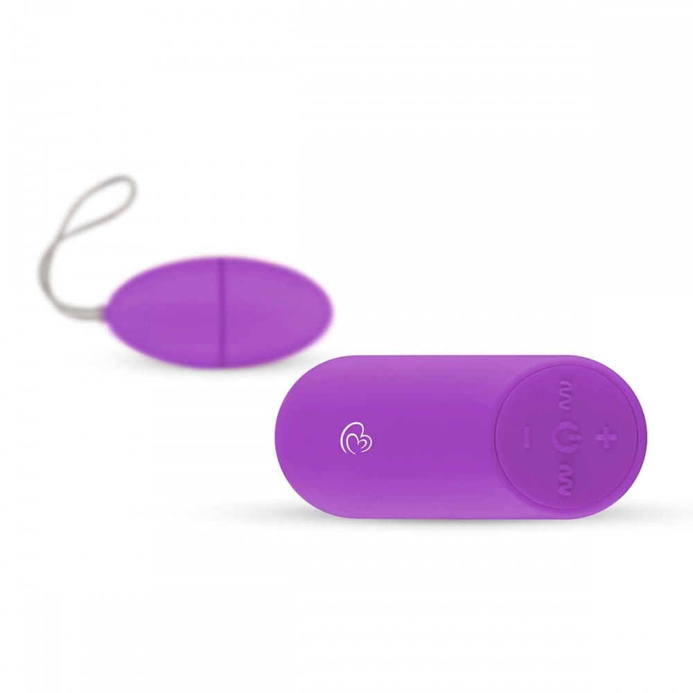 Вагинальные шарики - Виброяйцо с пультом Easytoys Remote Control Vibrating Egg, фиолетовое 3