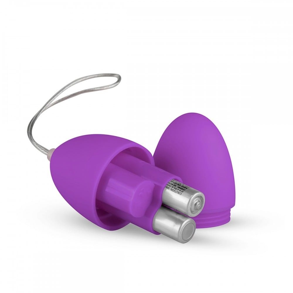 Вагинальные шарики - Виброяйцо с пультом Easytoys Remote Control Vibrating Egg, фиолетовое 2