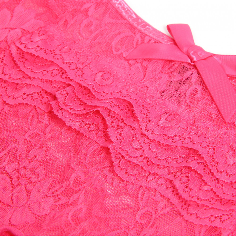 Разное - Кружевные трусы с доступом Star Night, розовые, M 7