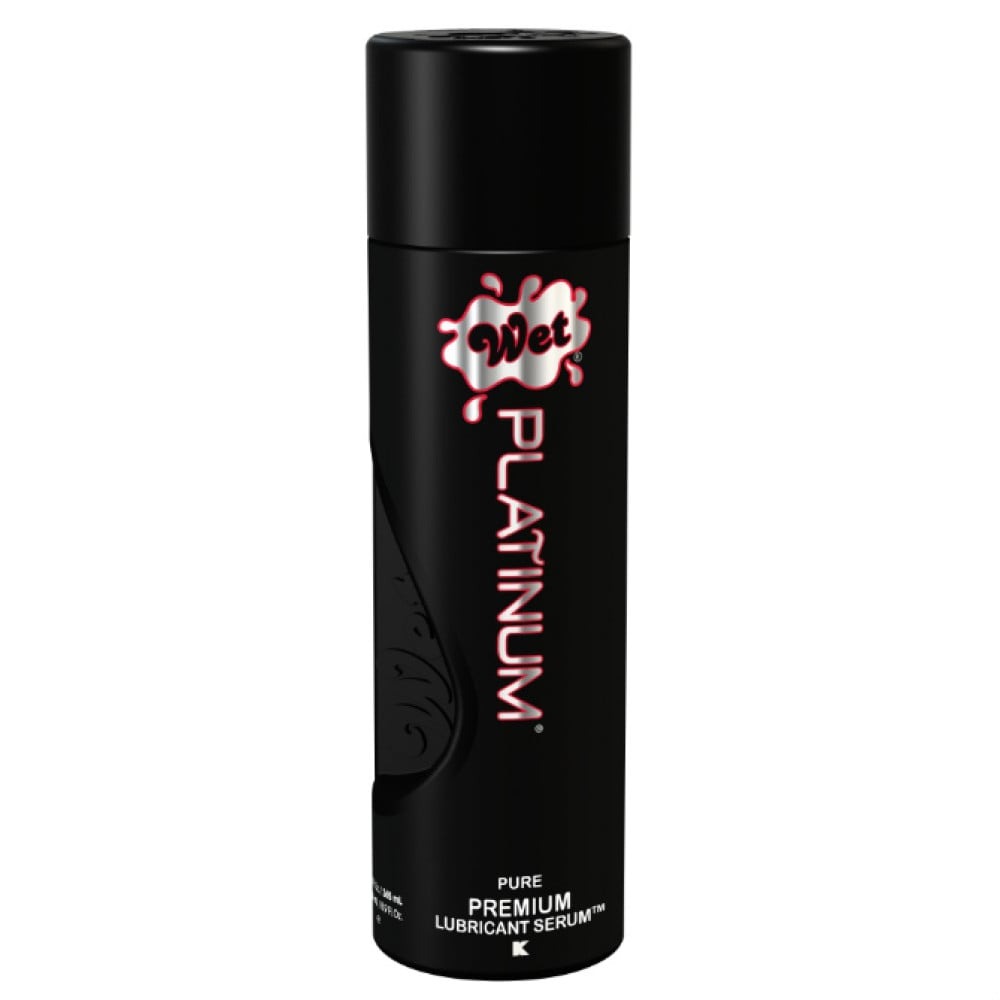 Лубриканты - Лубрикант на силиконовой основе Wet Platinum Premium Lubricant, 124 мл