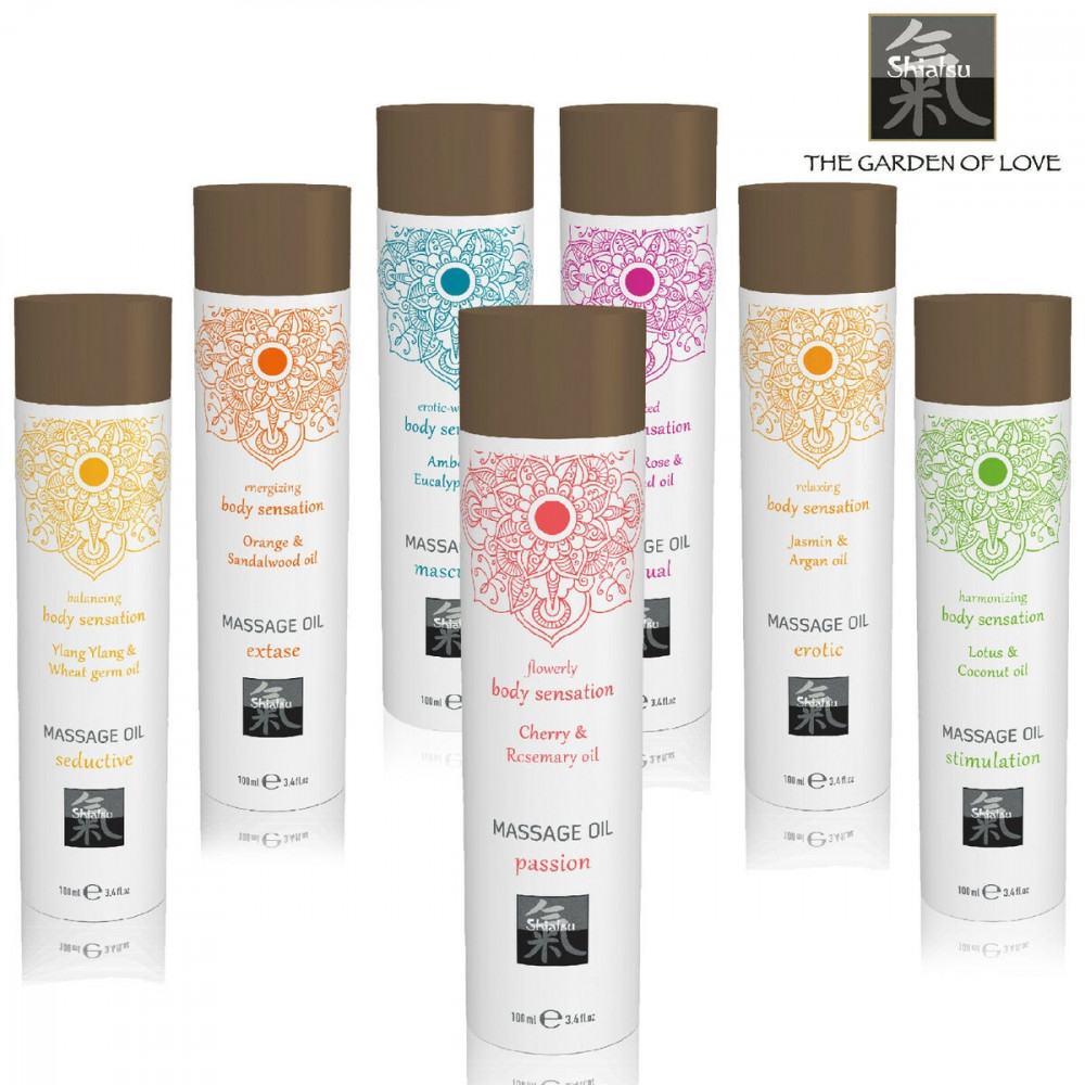Разное - Массажное масло SHIATSU seductive Иланг-иланг и пшеница 3