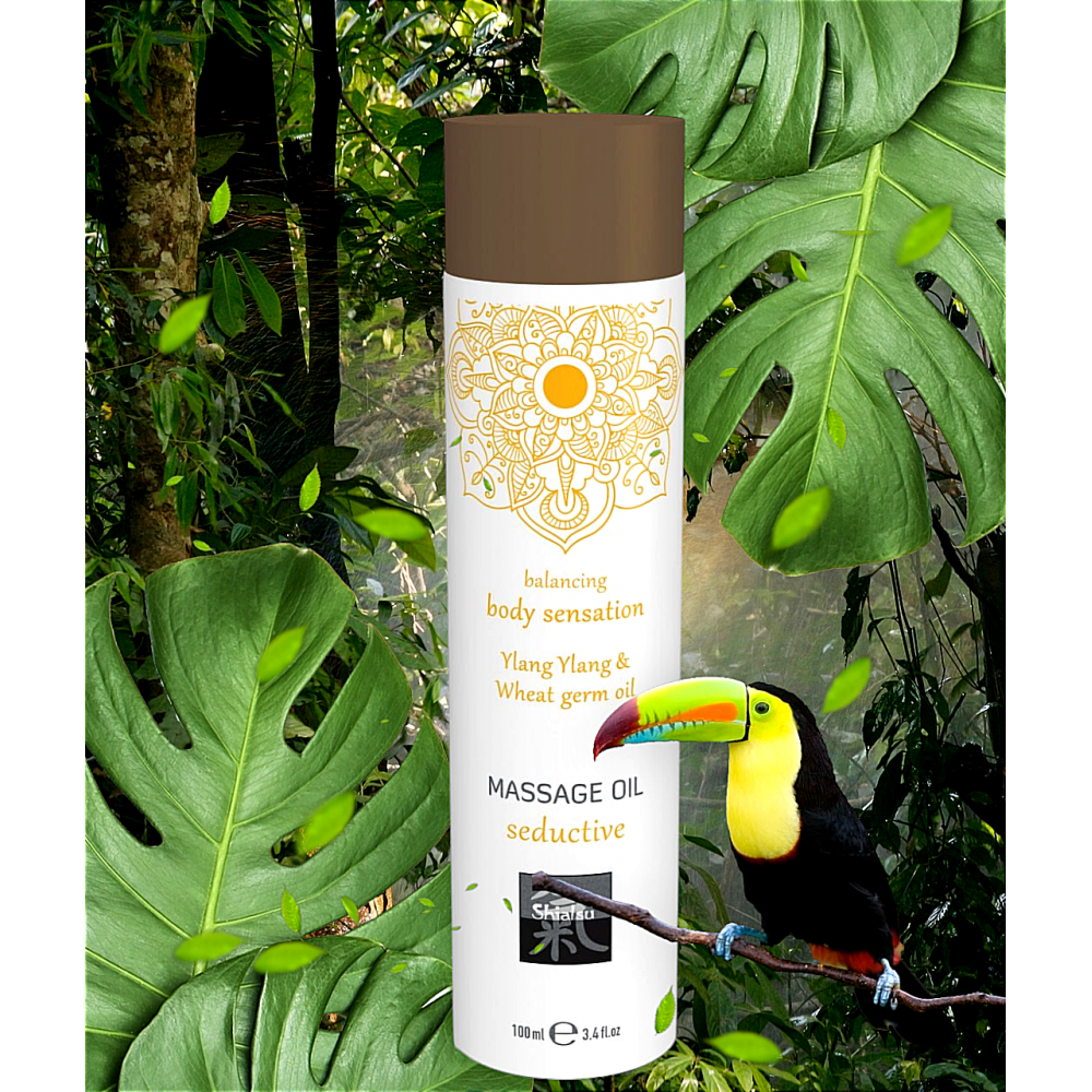 Разное - Массажное масло SHIATSU seductive Иланг-иланг и пшеница 1