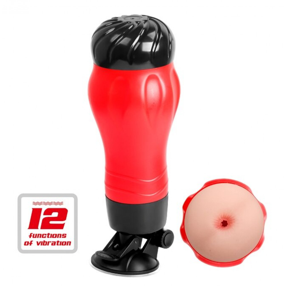 Різне - Мастурбатор анус з вібрацією CRAZY Bull-Flora Anus, BM-00900T47Z-1 1