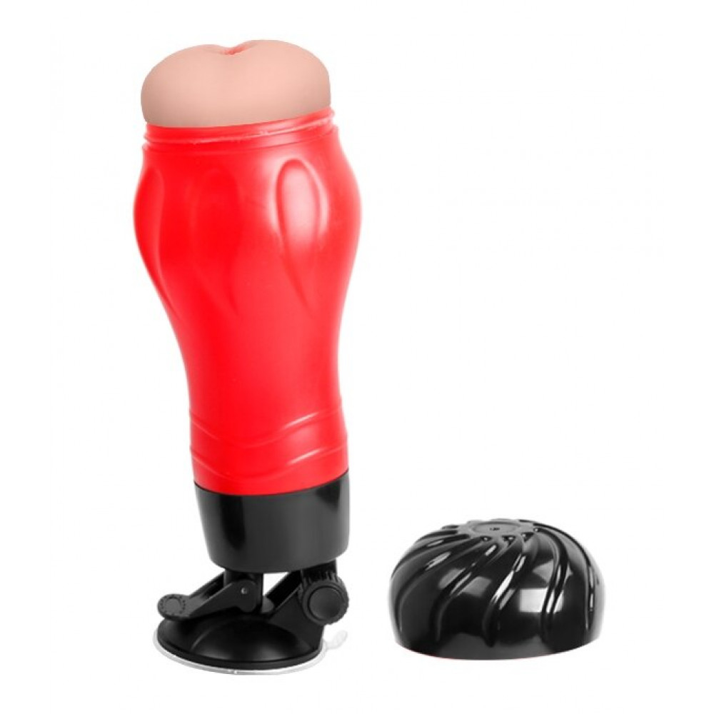 Різне - Мастурбатор анус з вібрацією CRAZY Bull-Flora Anus, BM-00900T47Z-1 4