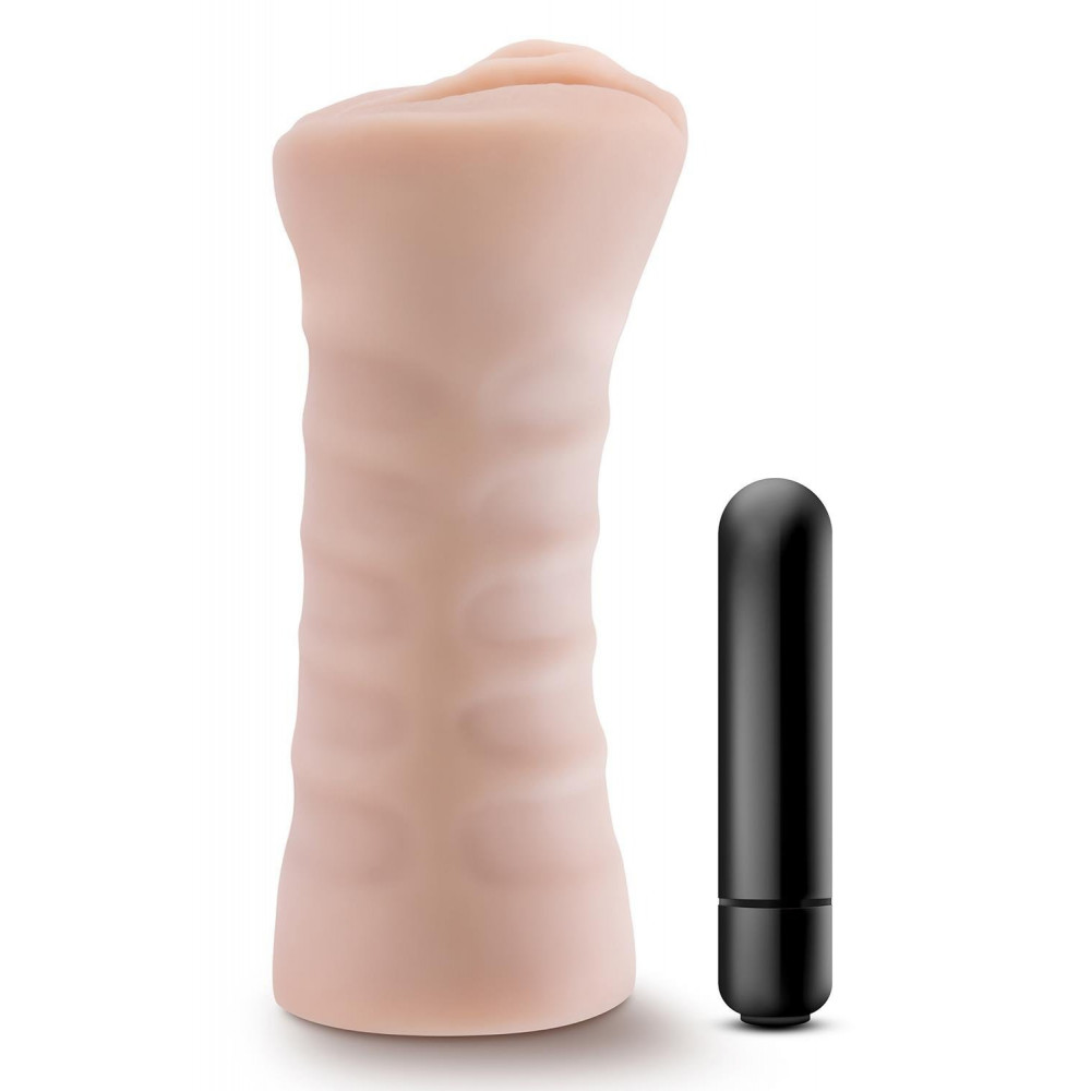 Мастурбаторы с вибрацией - Мастурбатор-вагина с вибрацией M FOR MEN RAIN VANILLA 6