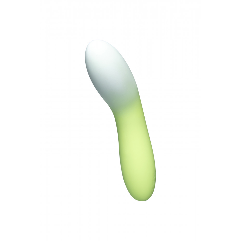 Різне - Міні вібратор для точки G Every Night Toys з кольоровим світлодіодом, зелений градієнт 2