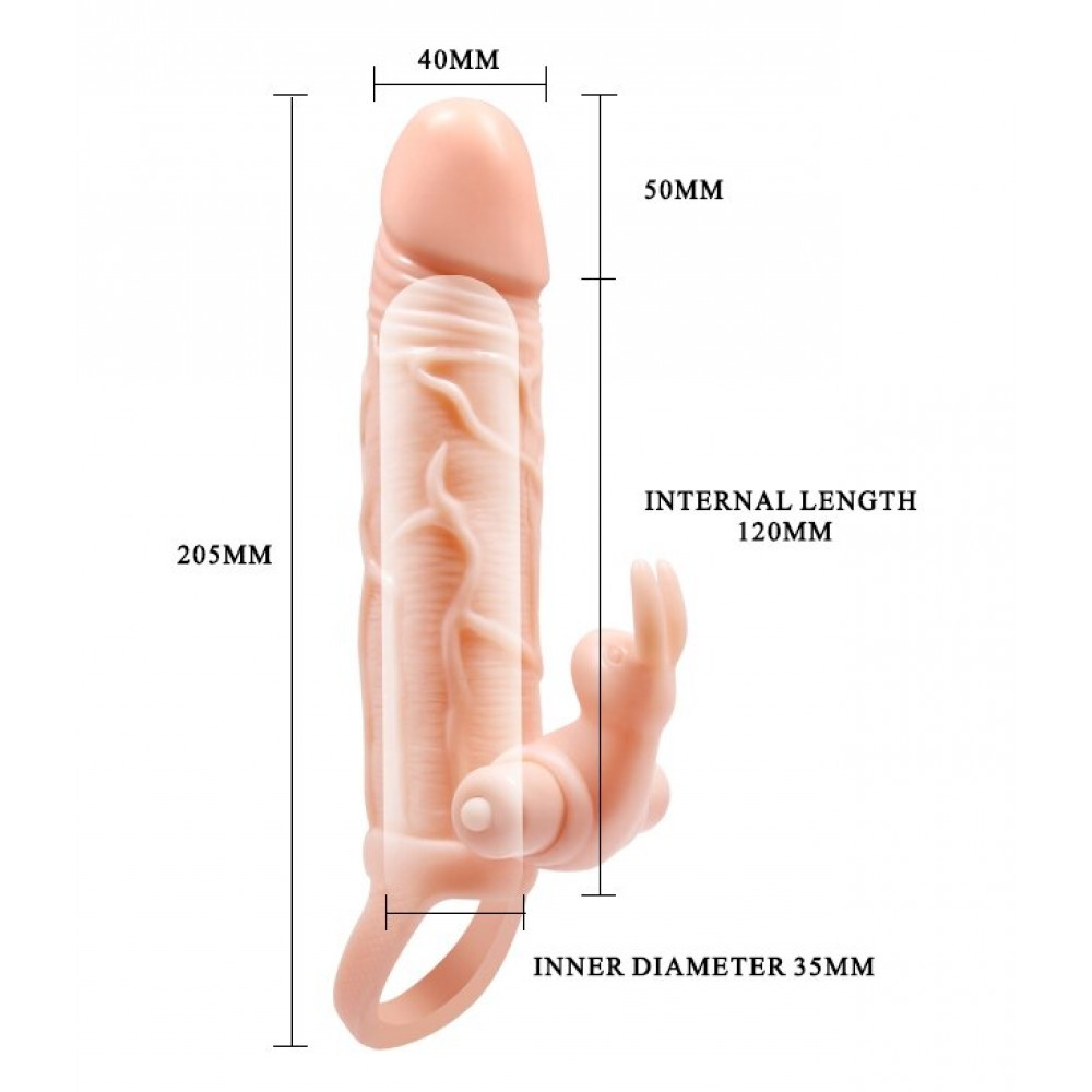  - Насадка с вибрацией Pretty Love - Brave man, BI-026225Z 4