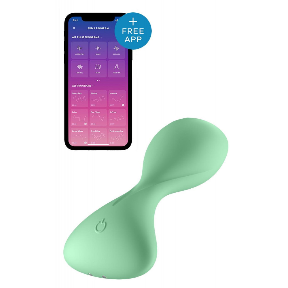 Разное - Смарт вибратор анальный Satisfyer Trendsetter зеленый