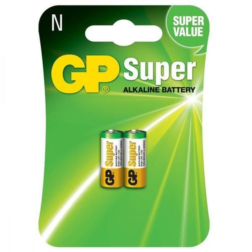  - Батарейка GP Super alkaline LR1 (2 штуки)