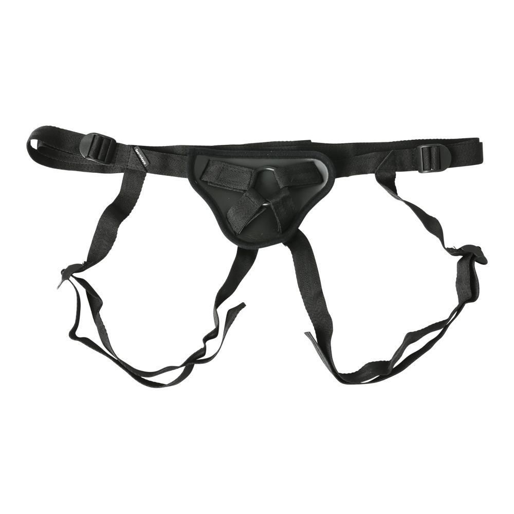 Женское эротическое белье - Трусы для страпона Sportsheets - Entry Level Strap-On Waterproof Black 1