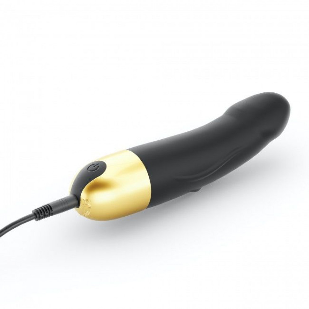 Вибратор - Вибратор Dorcel Real Vibration S Gold 2.0, диам 3,7см, перезаряжаемый, для точки G 4