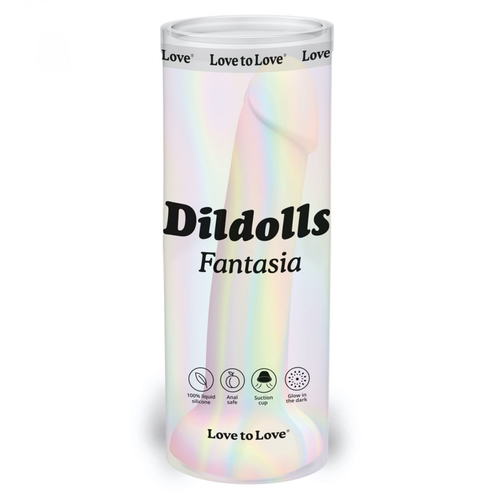Дилдо - Дилдо, светящийся в темноте Love To Love DILDOLLS - FANTASIA ультрамягкий 2