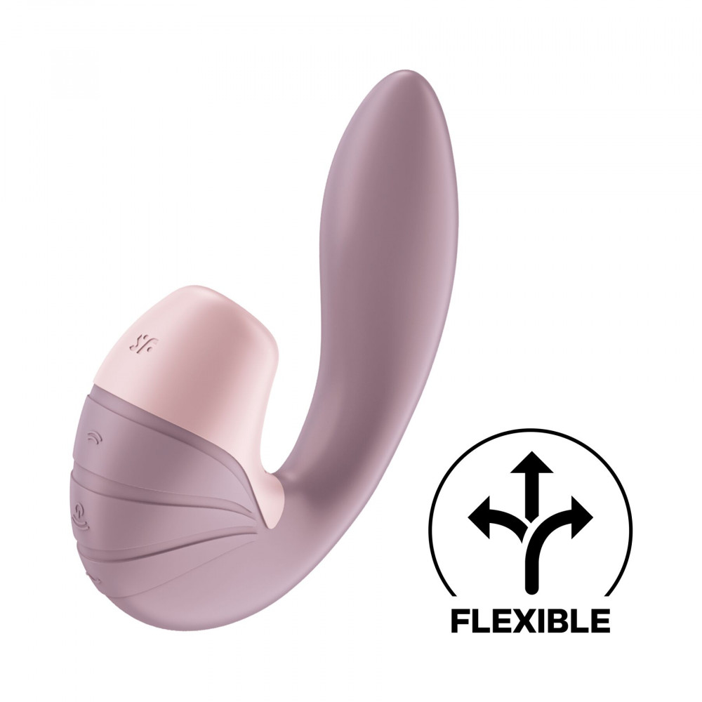 Вакуумный вибратор - Вакуумный вибратор Satisfyer Supernova Old Rose, 2 положения ствола