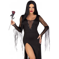 Эротический костюм Мортиши Аддамс Leg Avenue Sexy Spooky Morticia S