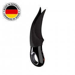 Вибратор для клитора Fun Factory VOLTA black, гибкий двойной кончик