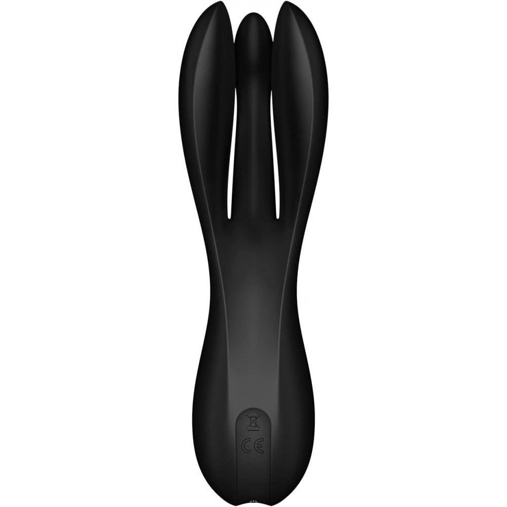 Клиторальный вибратор - Клиторальный вибратор Satisfyer Threesome 2 Black 1