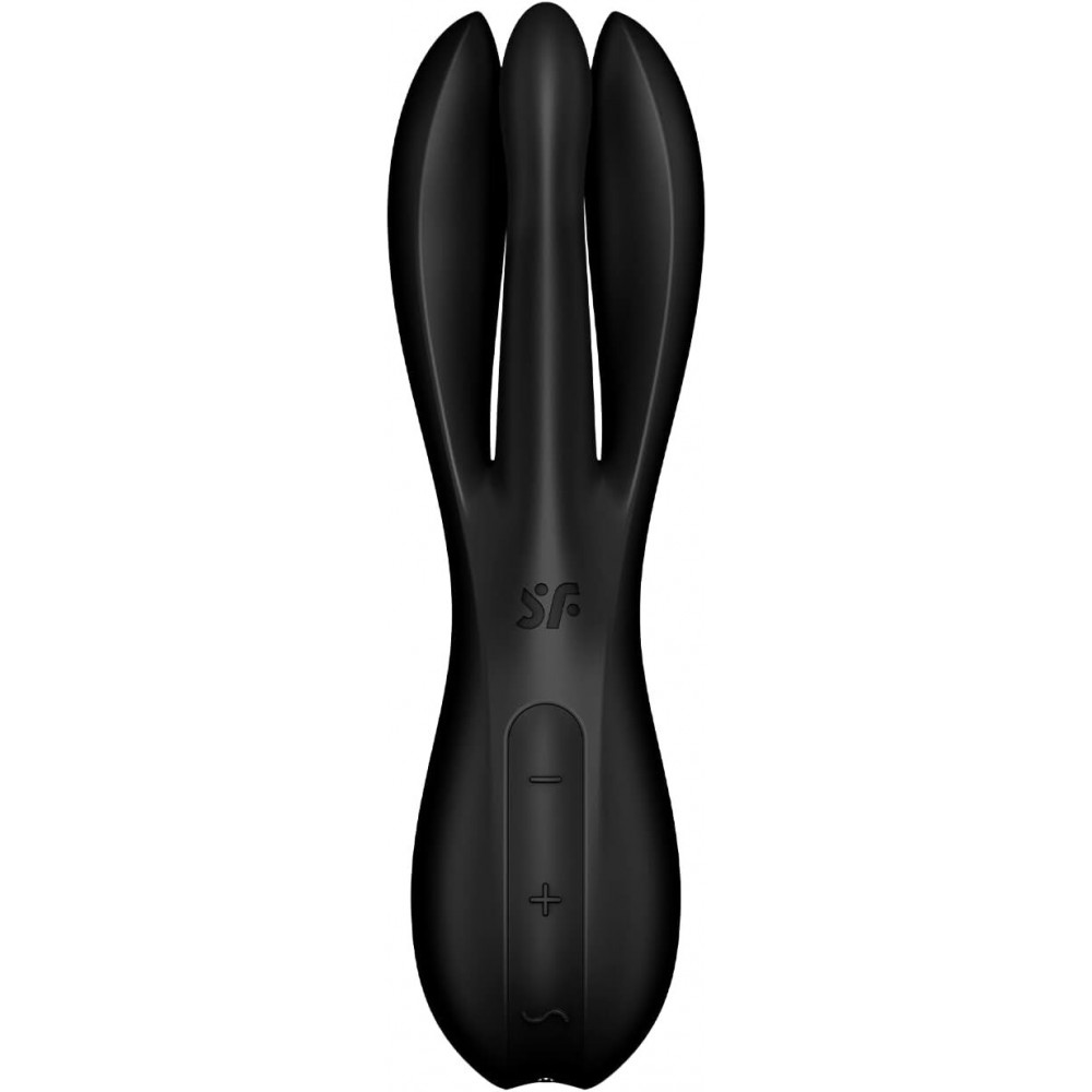 Клиторальный вибратор - Клиторальный вибратор Satisfyer Threesome 2 Black 4