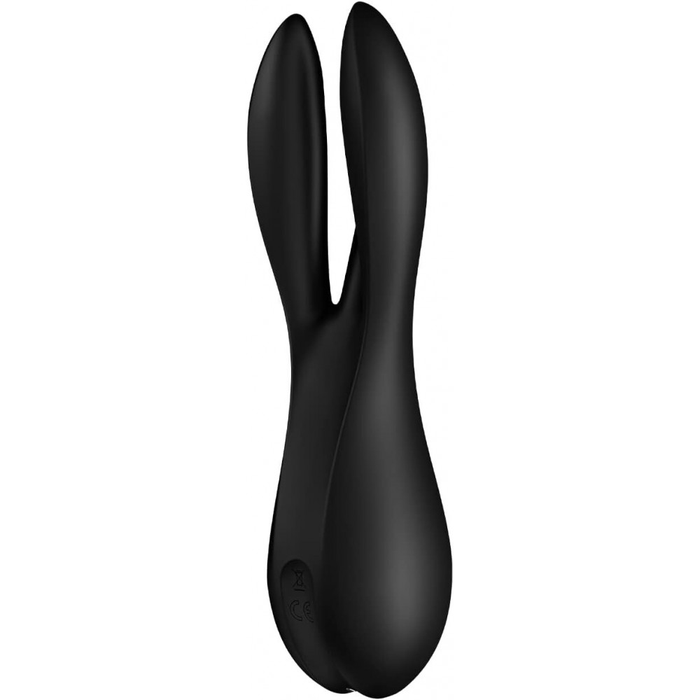 Клиторальный вибратор - Клиторальный вибратор Satisfyer Threesome 2 Black 3