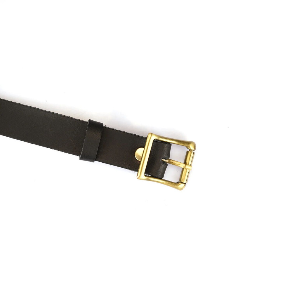 Повязки на глаза, кляпы, зажимы - Кожаная маска на глаза Liebe Seele Samurai Blindfold 4